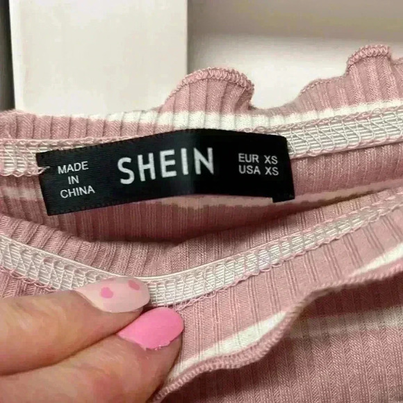 SHEIN Off-the-Shoulder Top - Size XS - Picture 2 of 2